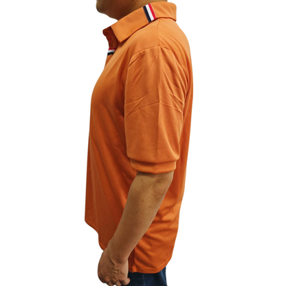 Oranje shirt voor heren