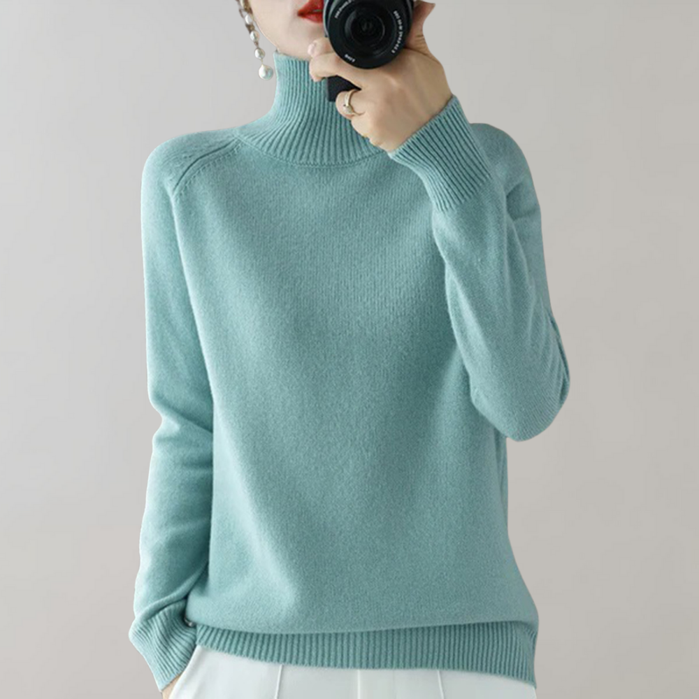 Elegant knitted sweater