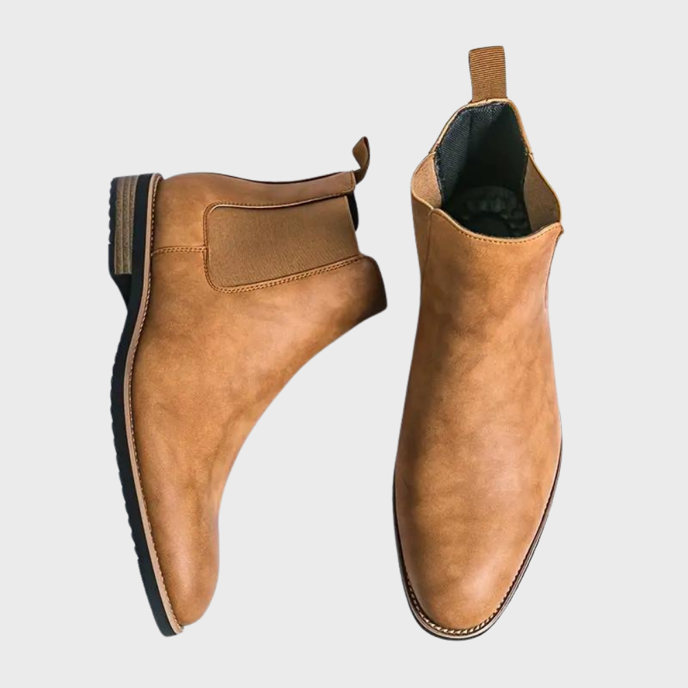 High-top chelsea boots for men 