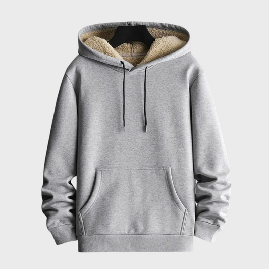 Warme heren hoodie