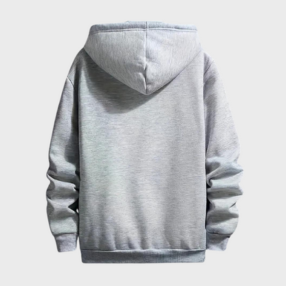 Warme heren hoodie