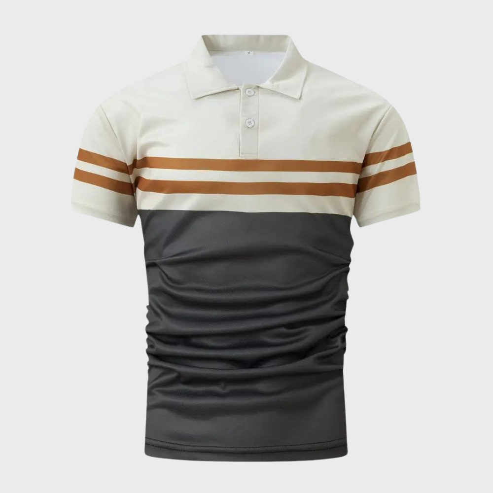 Casual gestreept poloshirt voor mannen