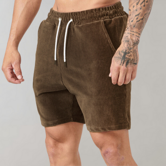 Casual corduroy herenshort