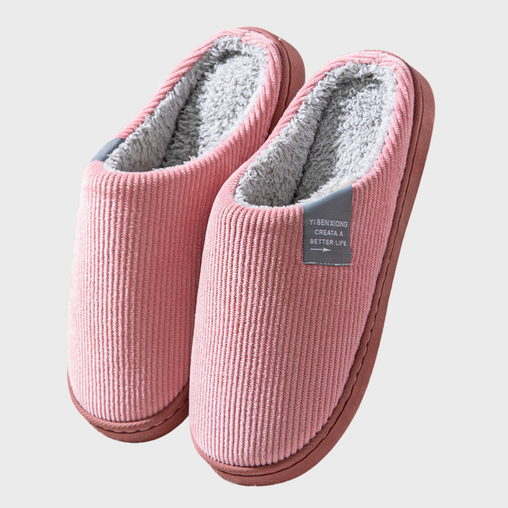 Comfortabele en warme pantoffels