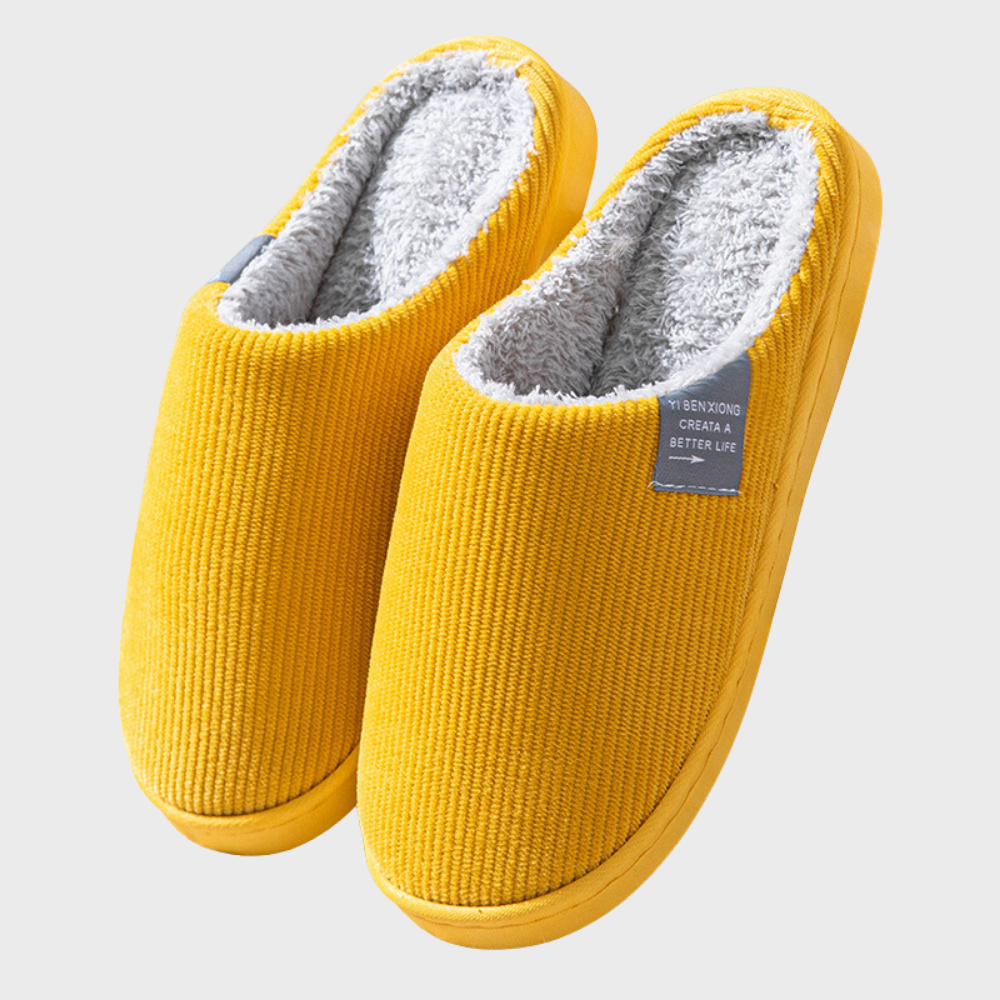 Comfortabele en warme pantoffels