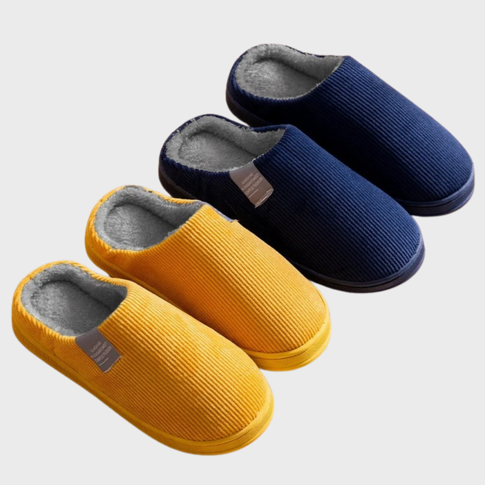 Comfortabele en warme pantoffels