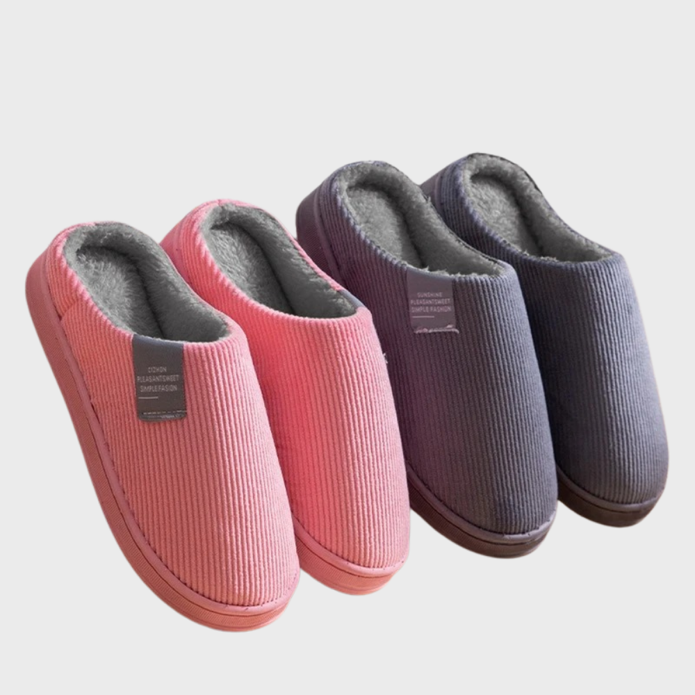 Comfortabele en warme pantoffels