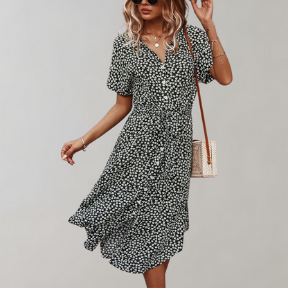 Floral summer dress 