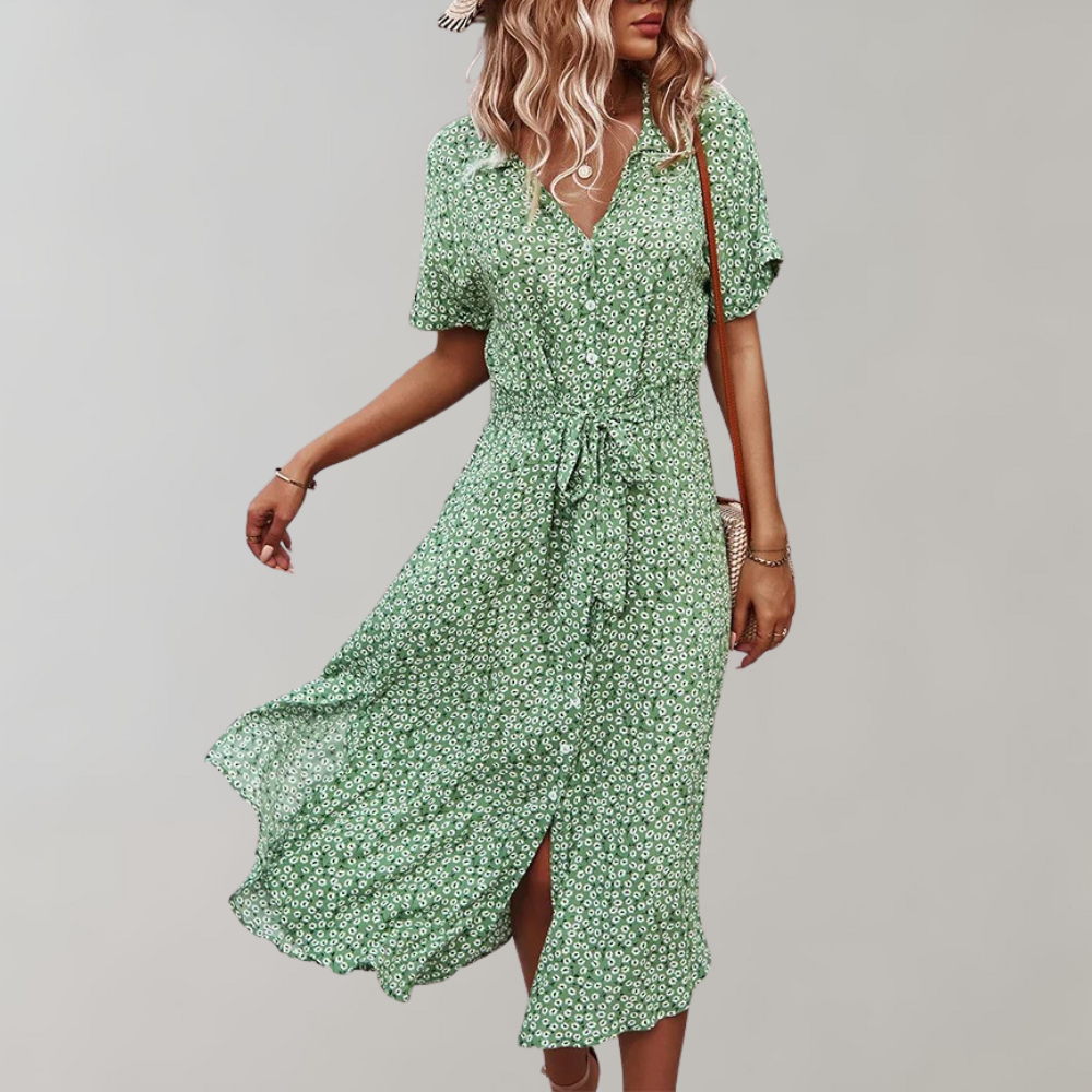 Floral summer dress 