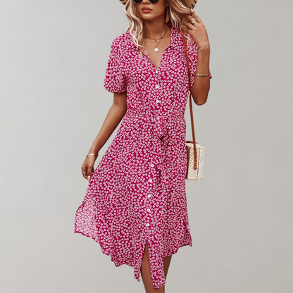 Floral summer dress 