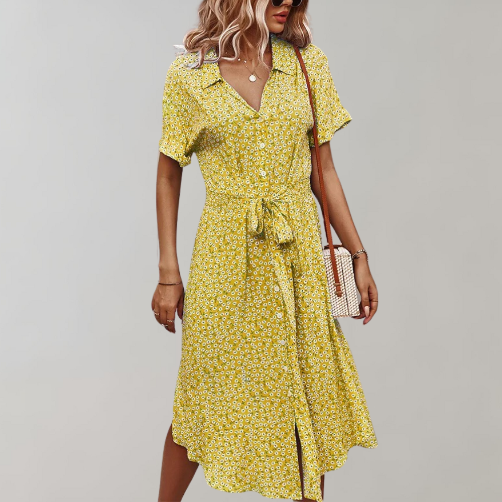 Floral summer dress 