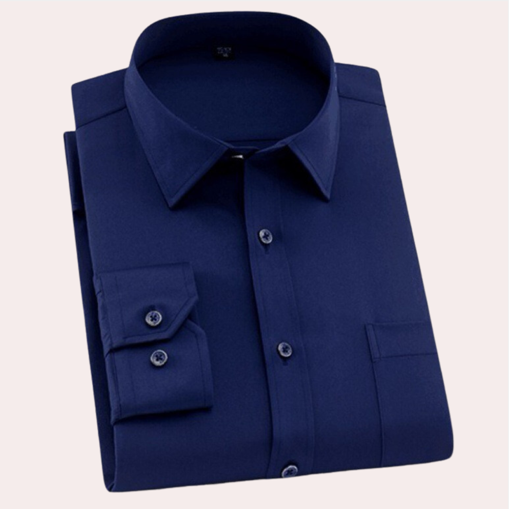 Classic wrinkle-free shirt for men 