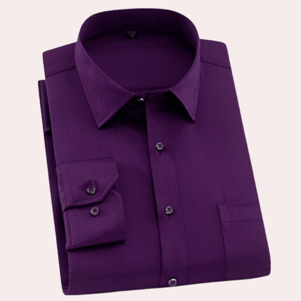 Classic wrinkle-free shirt for men 