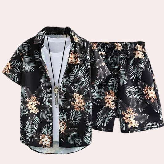 Hawaiian zomerset voor mannen