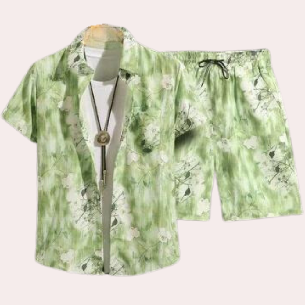 Hawaiian zomerset voor mannen