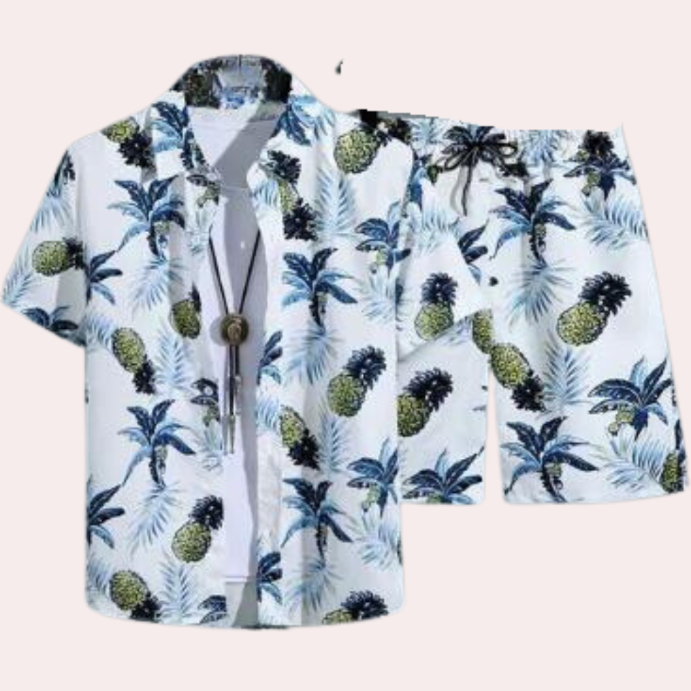 Hawaiian zomerset voor mannen