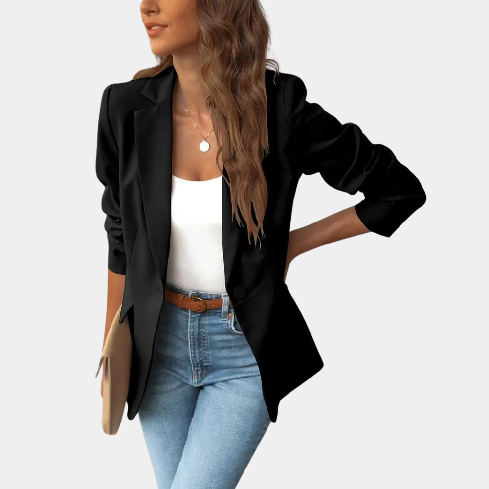 Casual blazer jacket for women