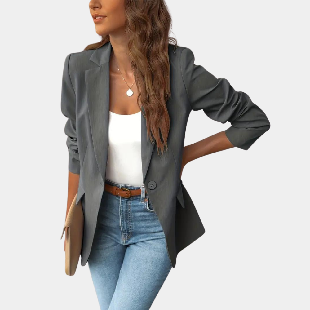 Casual blazer jacket for women