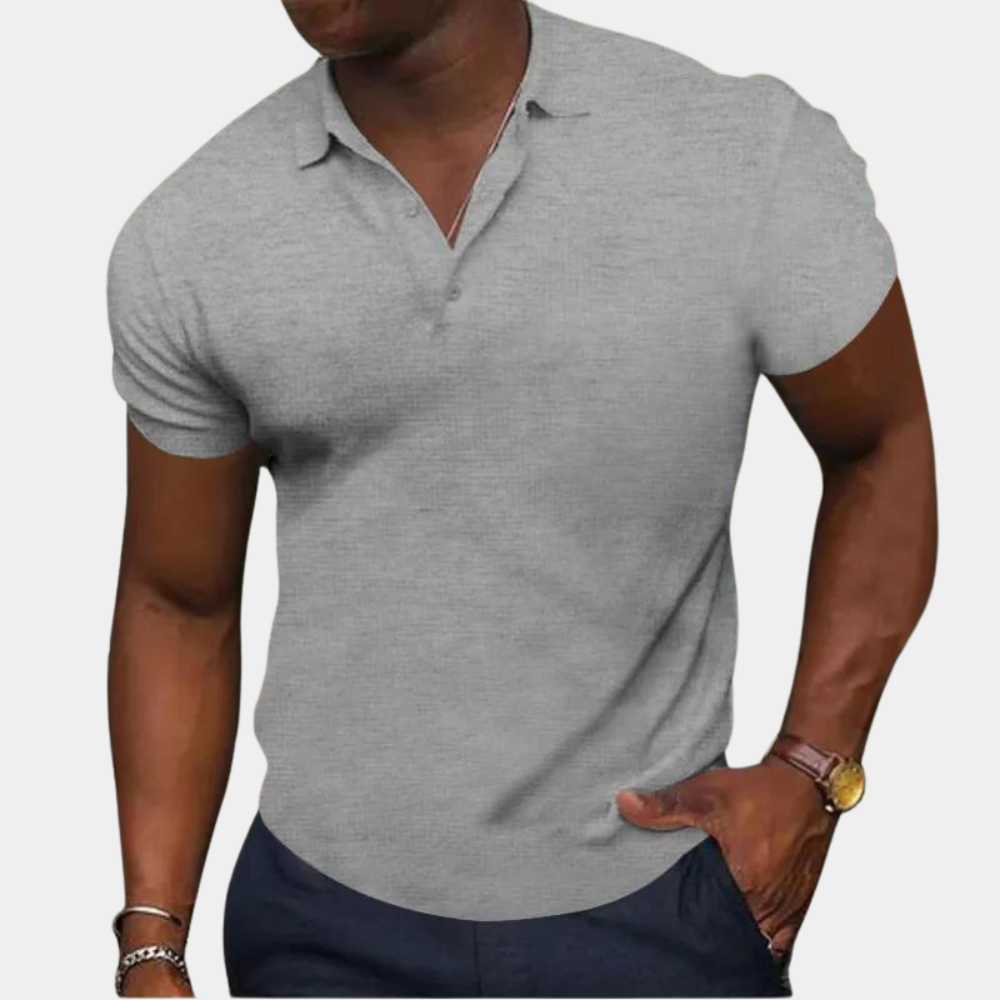 Men's short sleeve polo