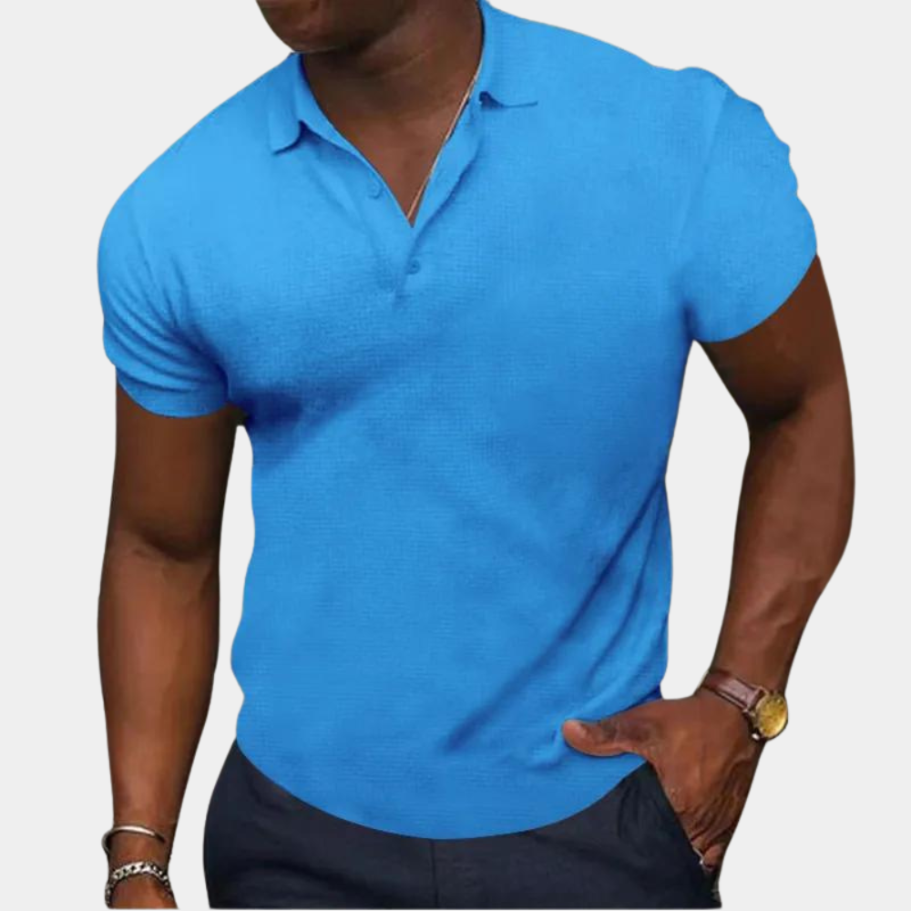 Men's short sleeve polo