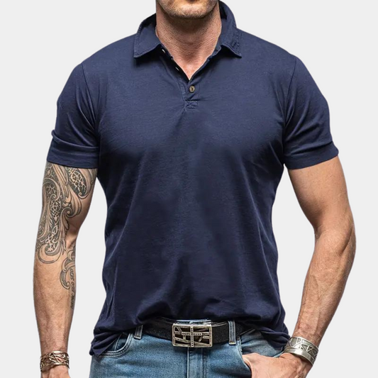 Casual herenpoloshirt