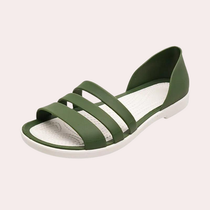 Casual slip-on sandalen voor dames