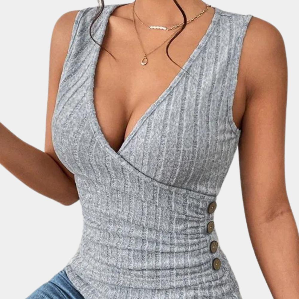 Casual sleeveless women's top