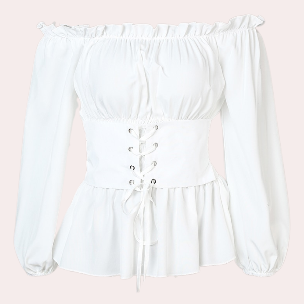 Elegante off shoulder blouse voor dames