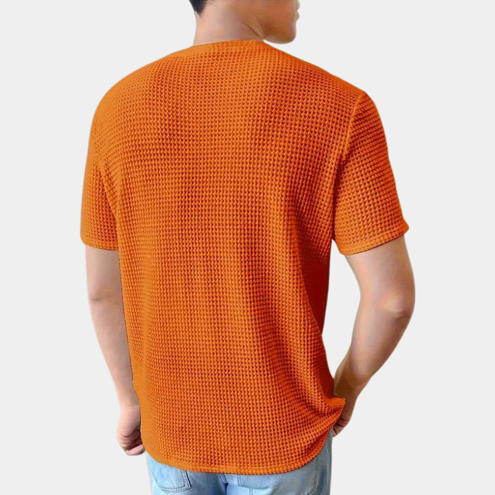 Oranje T-shirt voor heren