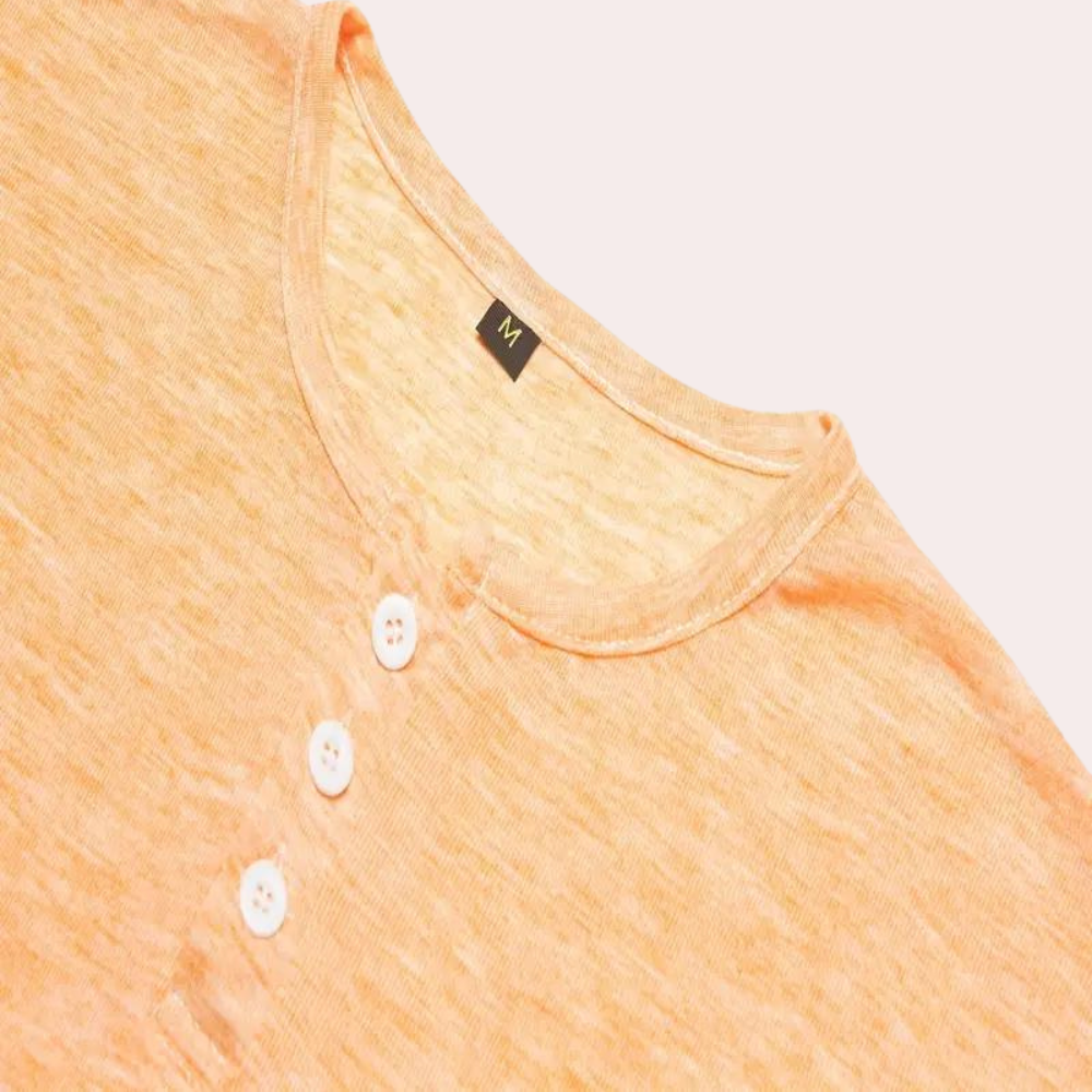 Men's crew neck t-shirt orange