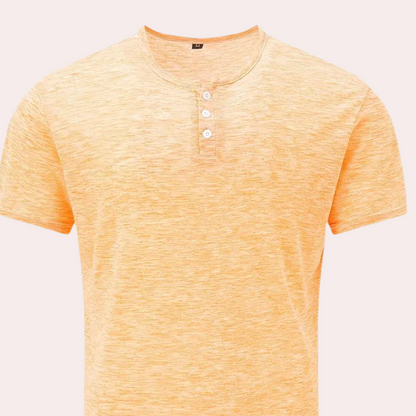 Men's crew neck t-shirt orange