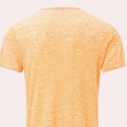 Men's crew neck t-shirt orange