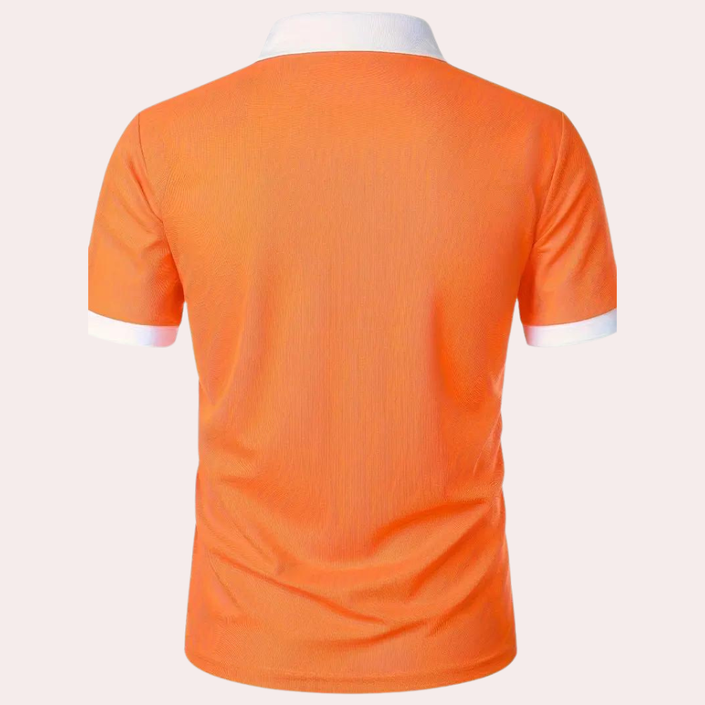 Classic orange men's t-shirt 