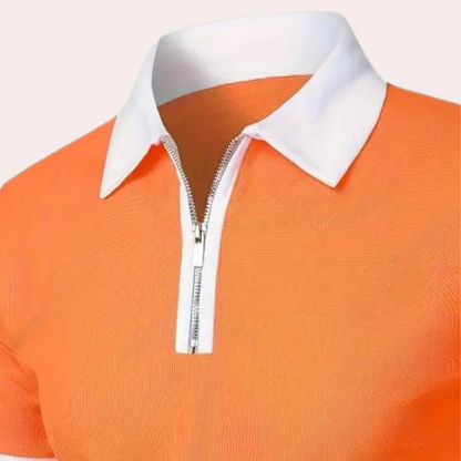 Classic orange men's t-shirt 