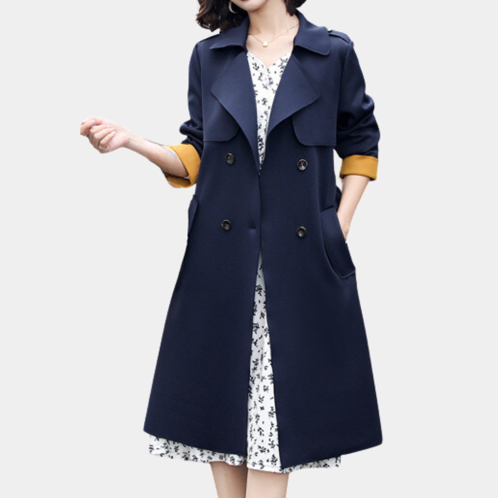 Elegant trench coat for women