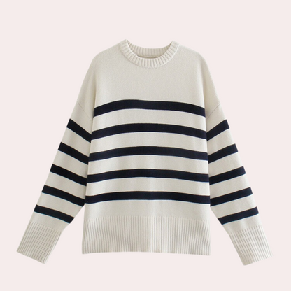 Elegant oversized women's sweater