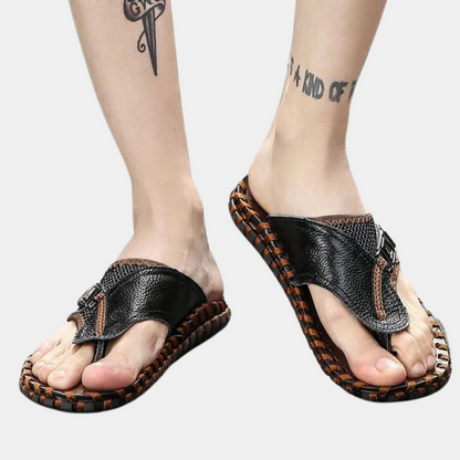 Stijlvolle herensandalen