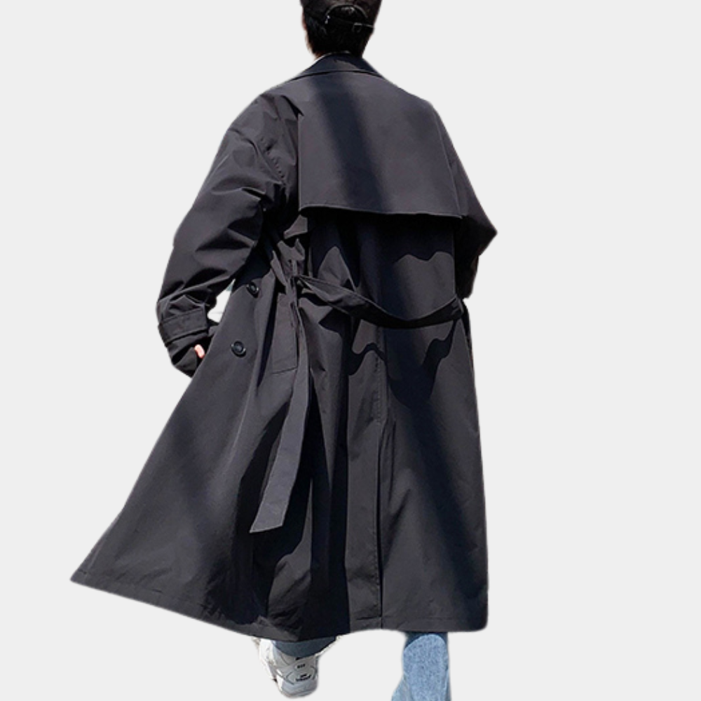 Vladimir - Elegante Lange Heren Trenchcoat