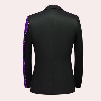 Zacharias - Statement Gedurfde Herenblazer met Unieke Twist