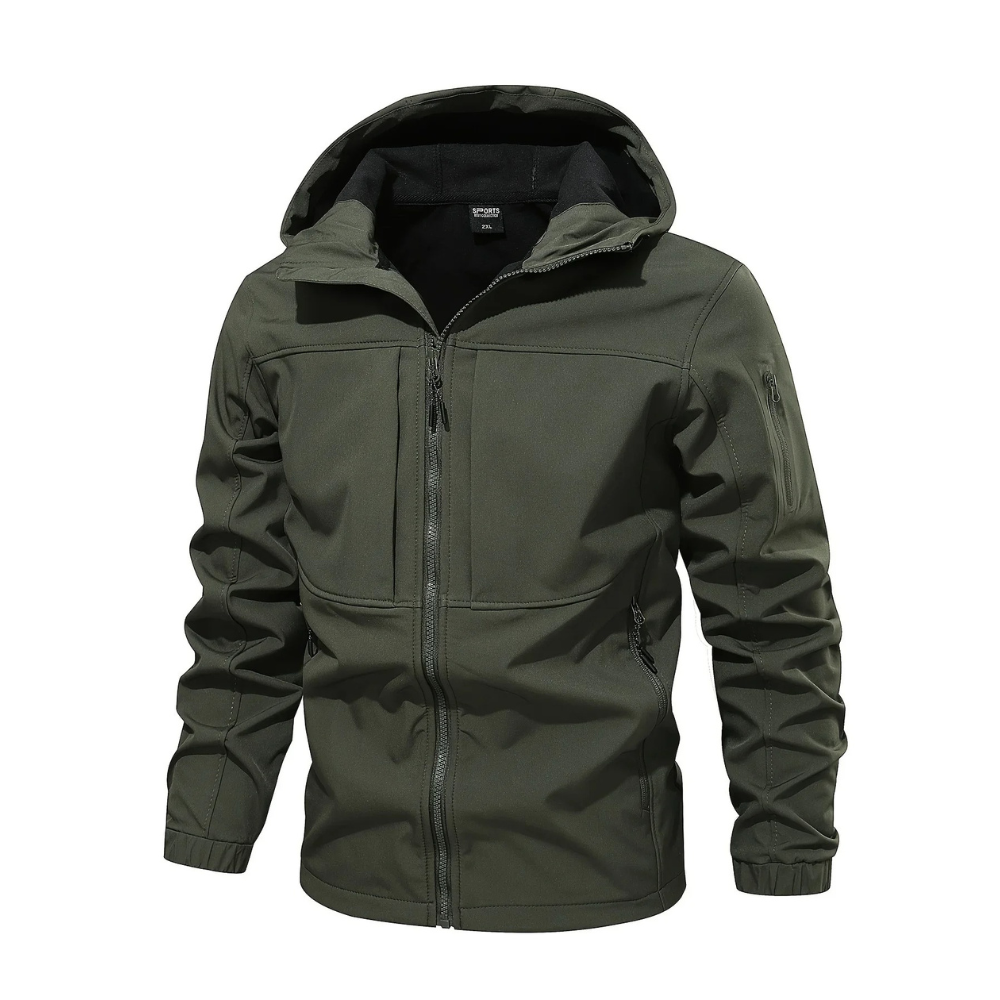 CARLO - Fleece outdoor jacket voor heren