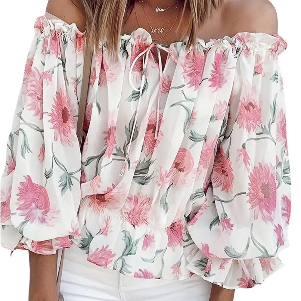 Stijlvolle bloemenblouse voor dames